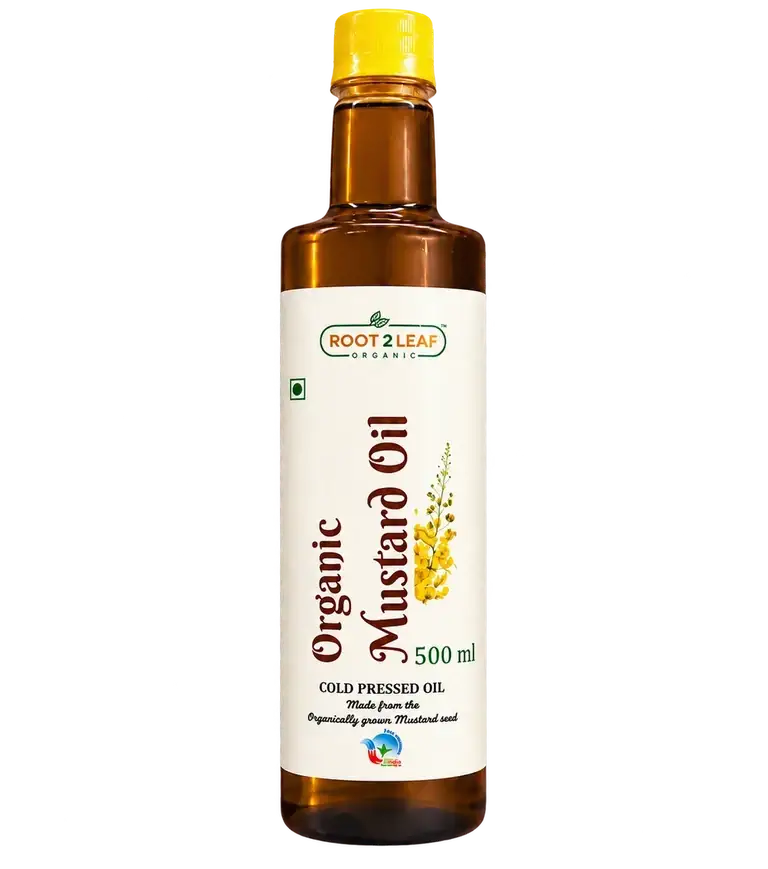 Organic Mustard Oil actual pack