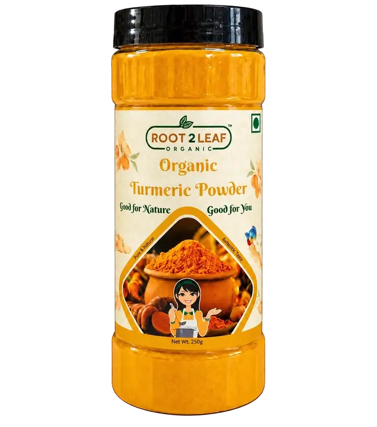 Organic Turmeric Powder actual pack