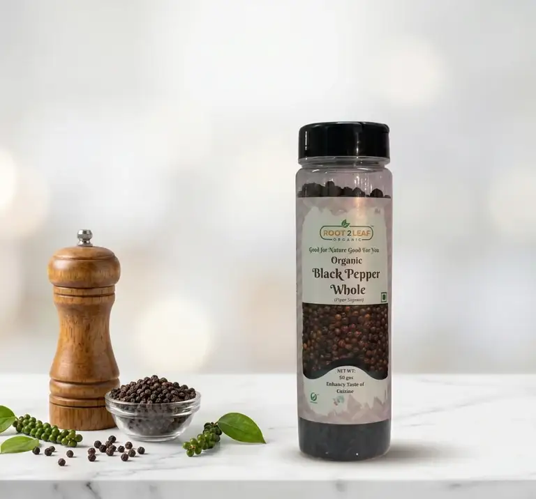 Root2Leaf Black Pepper Whole secondary product photograph