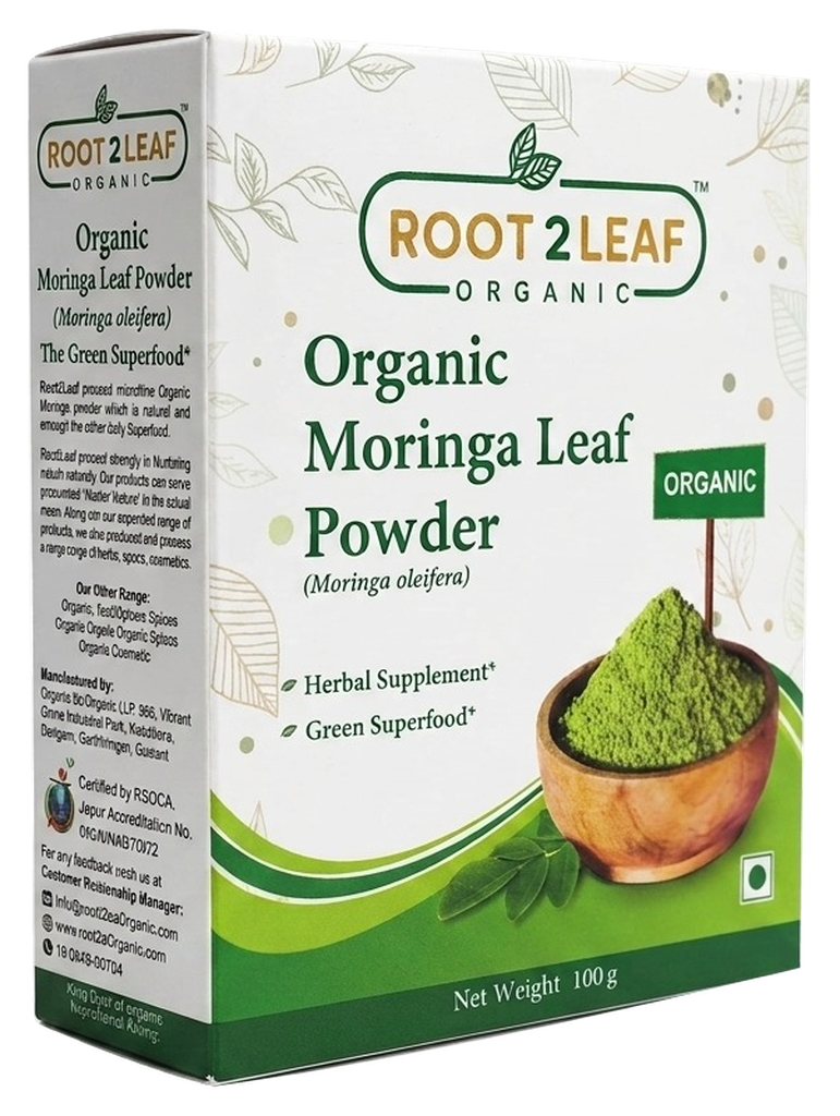 Organic Moringa Powder actual pack