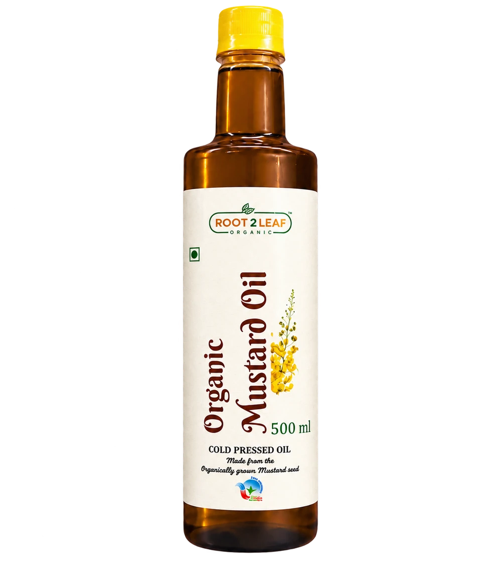 Organic Mustard Oil actual pack