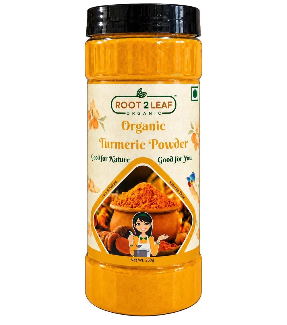 Organic Turmeric Powder actual pack