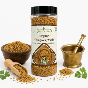 Organic Fenugreek / Methi Whole