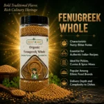 Organic Fenugreek / Methi Whole