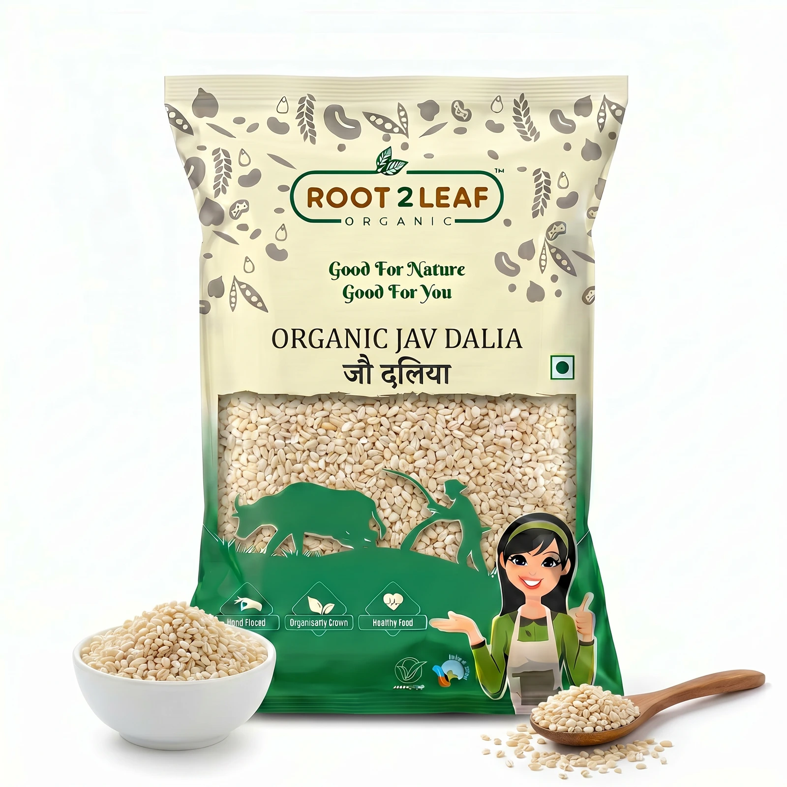 Organic Jav Dalia / Barley Dalia
