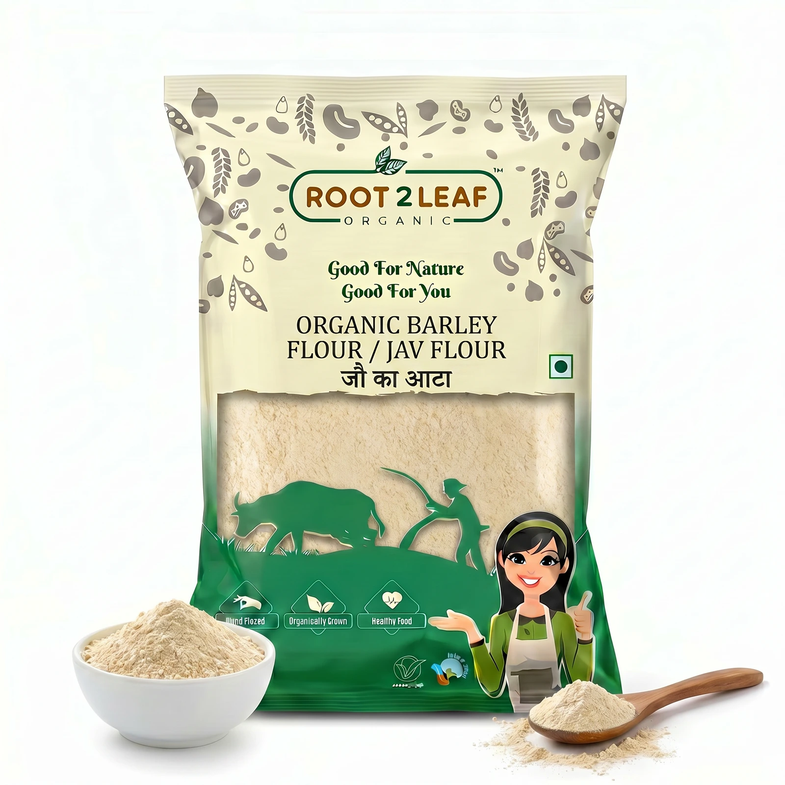 Organic Jav Flour / Barley Flour Organic Jav Flour / Barley Flour