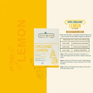 Organic Lemon Peel Powder