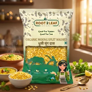 Organic Moong Split Washed Dal / Moong Dal Dhuli