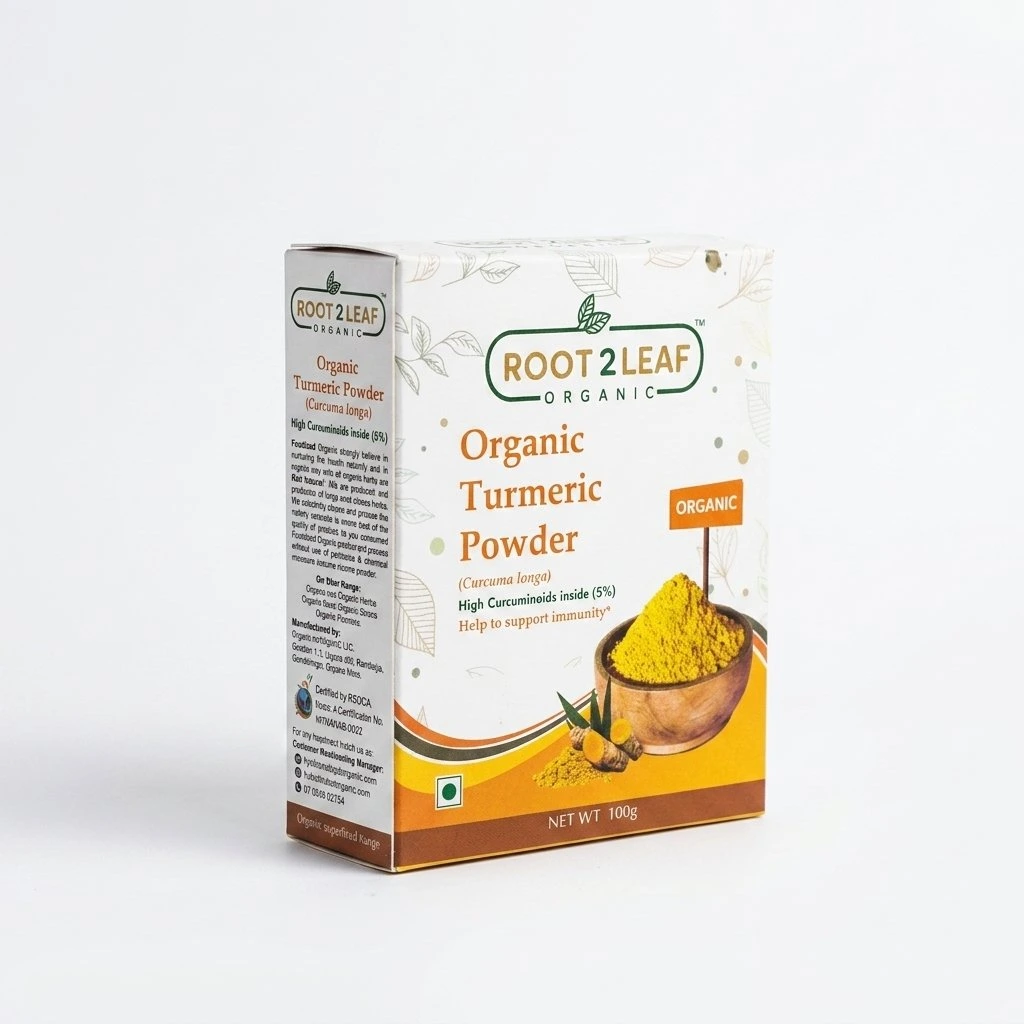Organic Turmeric (5% Curcuminoids) Powder